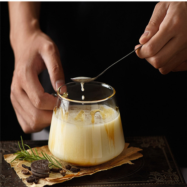 Custom Heat Resistant Milk Glass Mug