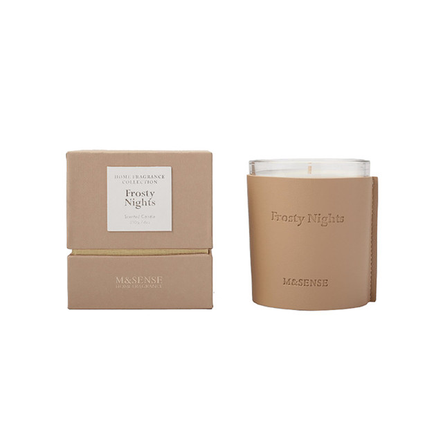 Custom Label Scented Candle Container With Packaging