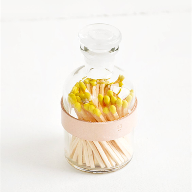 Flint Match Personalised Luxury Large Matches In Jar