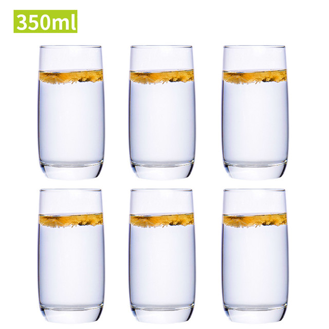 Decoration Large Transparent Drinking Glass Cup