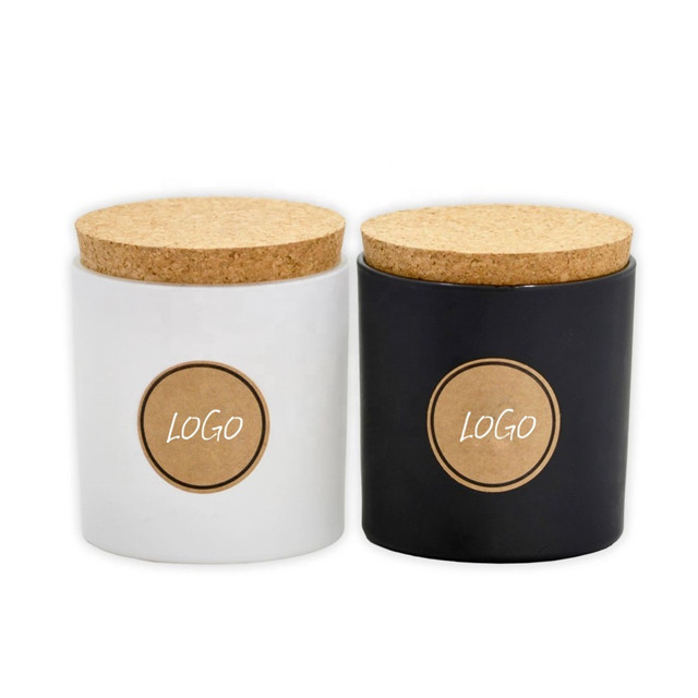 Luxury Candle Vessel With Cork Lid