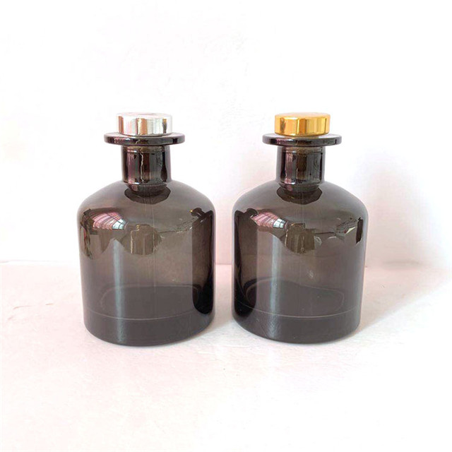 Glass Wide Mouth Spray Color Aromatherapy Bottle
