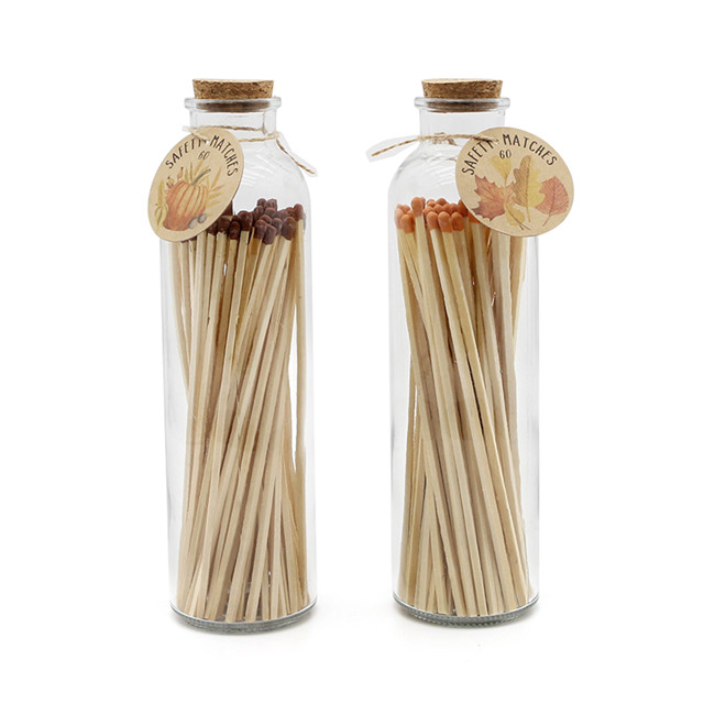Long Match Sticks in Bottle Candle Matches