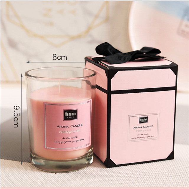 Carton Box Luxury Clear Candle Holder